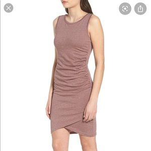 Leith ruched bodycon dress
